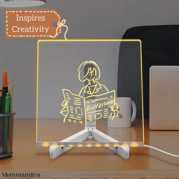 BrightBoard™ – The Ultimate Light-Up Drawing & Writing Pad!