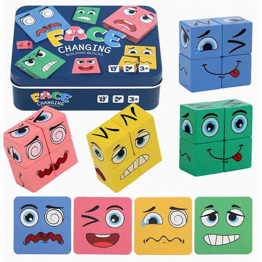 WonderFaces™ Expression Blocks – Play, Match & Learn Emotions