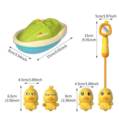 Duck Fountain Bath Toy with Shower Head
