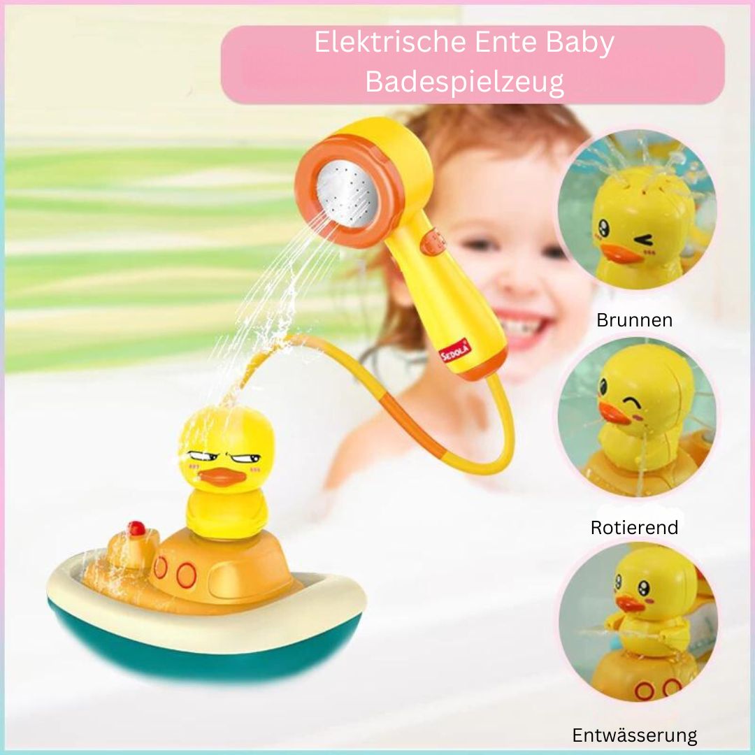 Duck Fountain Bath Toy with Shower Head
